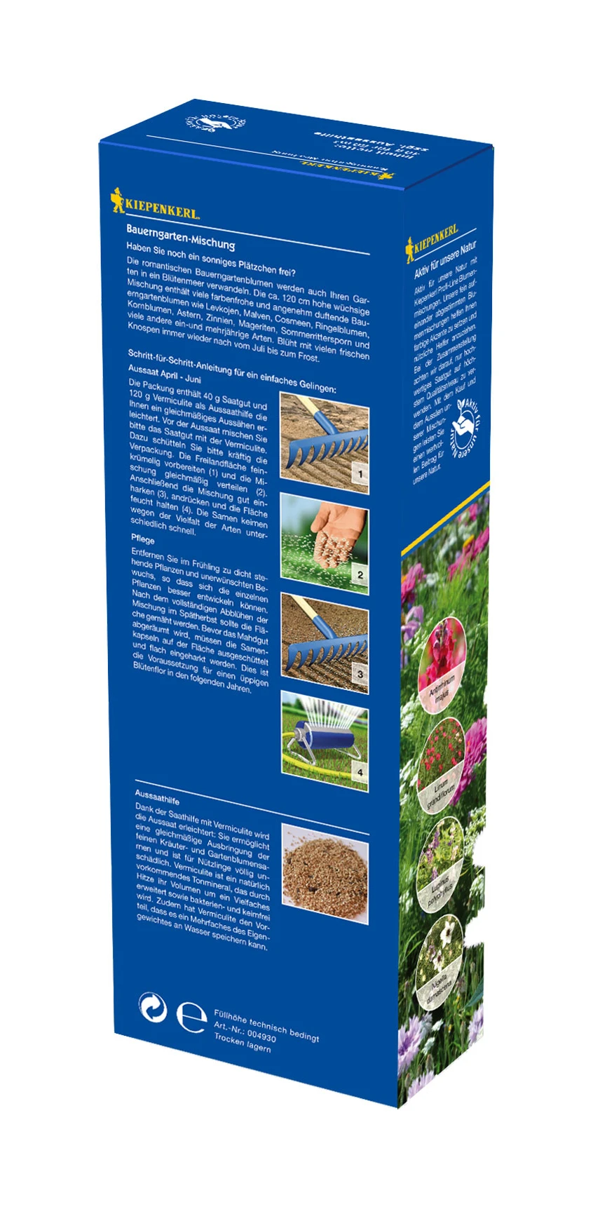 Bauerngarten - Mischung (40 G) | Blumensamenmischung Von Kiepenkerl 3 Bauerngarten - Mischung (40 G) | Blumensamenmischung Von Kiepenkerl