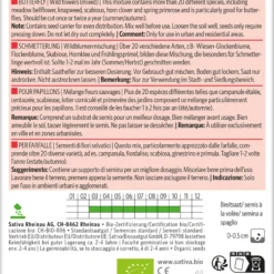 Wildblumenmischung Schmetterling | BIO Wildblumensamen Von Sativa Rheinau
