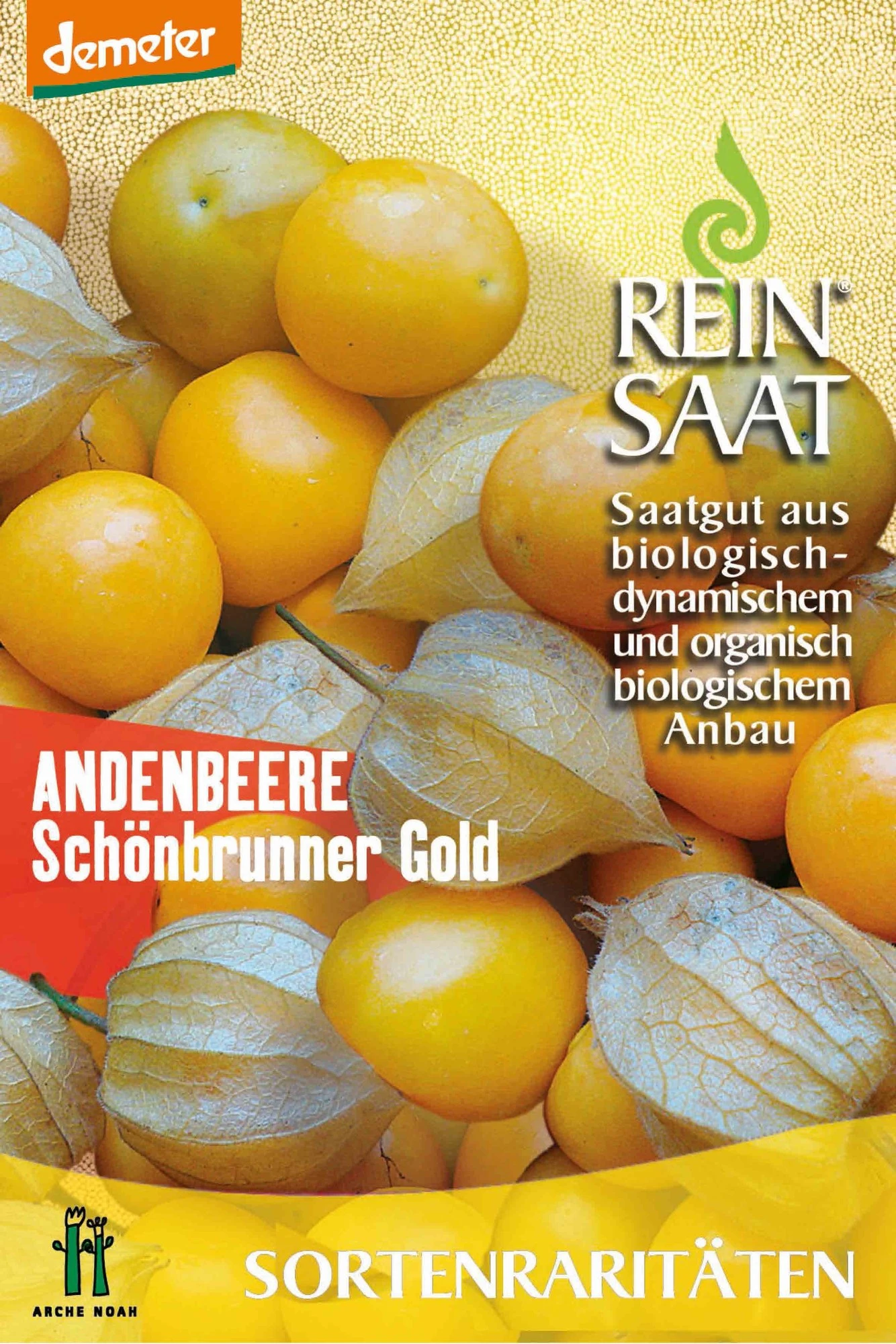 Andenbeere Schönbrunner Gold | BIO Beerensamen Von Reinsaat 3 Andenbeere Schönbrunner Gold | BIO Beerensamen Von Reinsaat