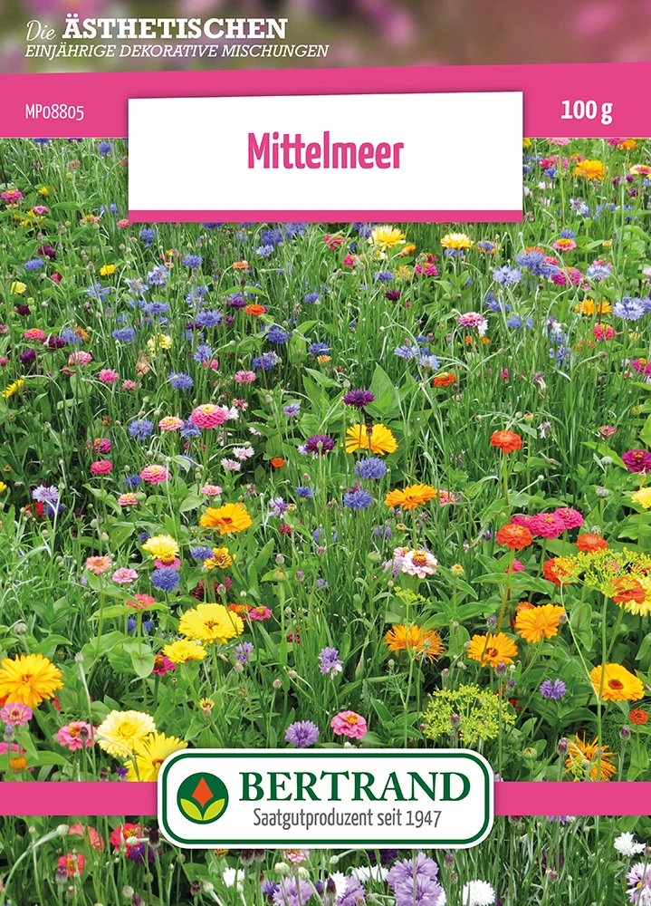 Blumenwiese Mittelmeer (100 G) | Blumensamen Von Bertrand 3 Blumenwiese Mittelmeer (100 G) | Blumensamen Von Bertrand