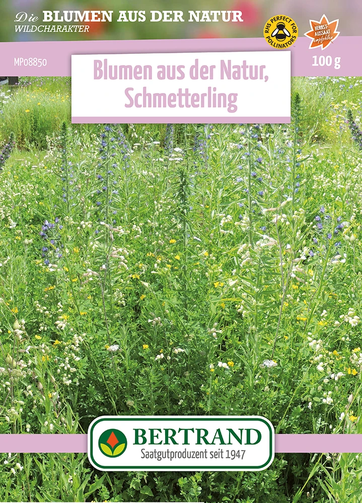 Blumenwiese Schmetterlingswiese (100 G) | Blumensamen Von Bertrand 3 Blumenwiese Schmetterlingswiese (100 G) | Blumensamen Von Bertrand