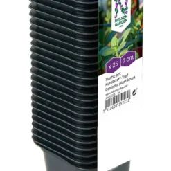 7 Cm Kunststofftöpfe Quadratisch (25 Stück) | Töpfe Von Nelson Garden