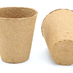 8 Cm Anzuchttopf Rund Auf Holzfaser Basis | Anzuchttöpfe Von FLORTUS