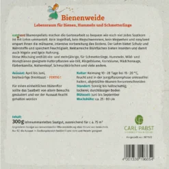 Bienenweide Nützlingsfördernde Blumenmischung (300 G) | Blumensamenmischung Von Grüne Fee