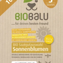 Sonnenblumen (10 Stück) | BIO Sonnenblumensamen Von Biobalu -Günstiges Blattiva Geschäft 554555 BIO Sonnenblumen 10 Stueck BB1030 1